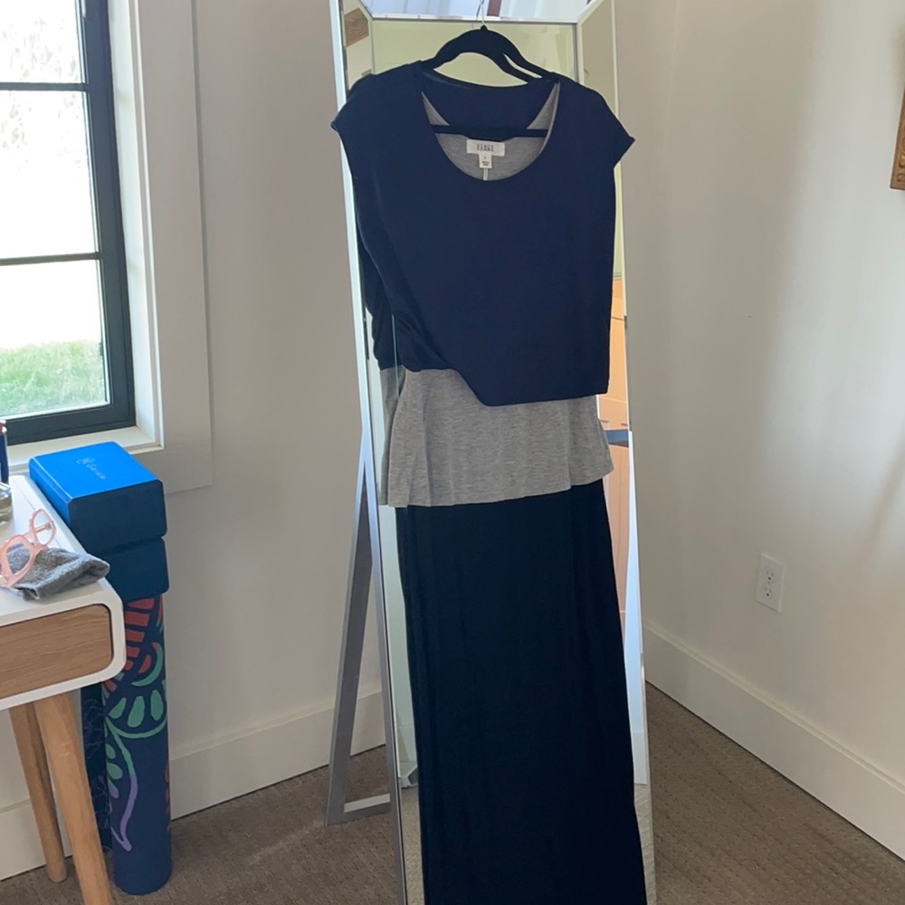 Anthropology maxi style dress